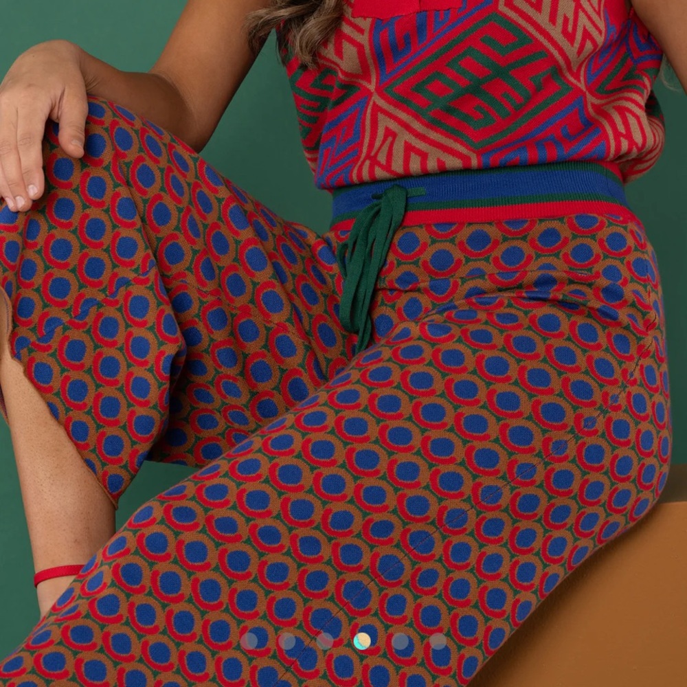 Wide leg trouser Teddy crop